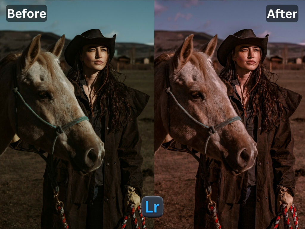 Cow Girl Free Lightroom Preset www.EditPreset.com