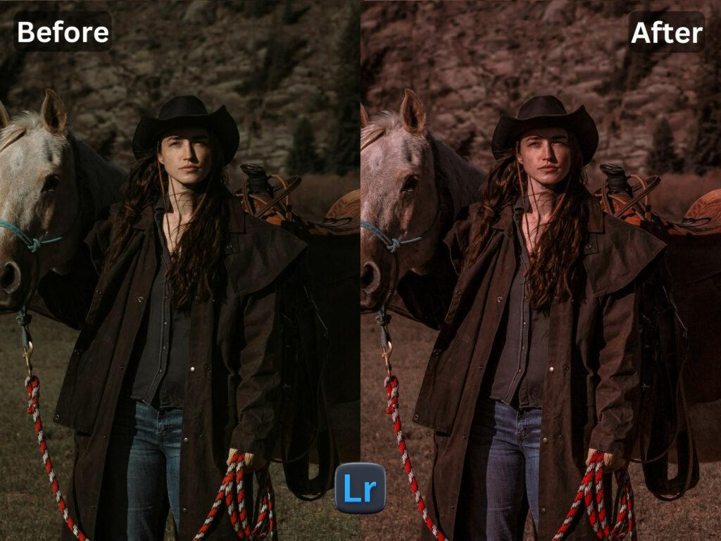 Cow Girl Free Lightroom Preset www.EditPreset.com