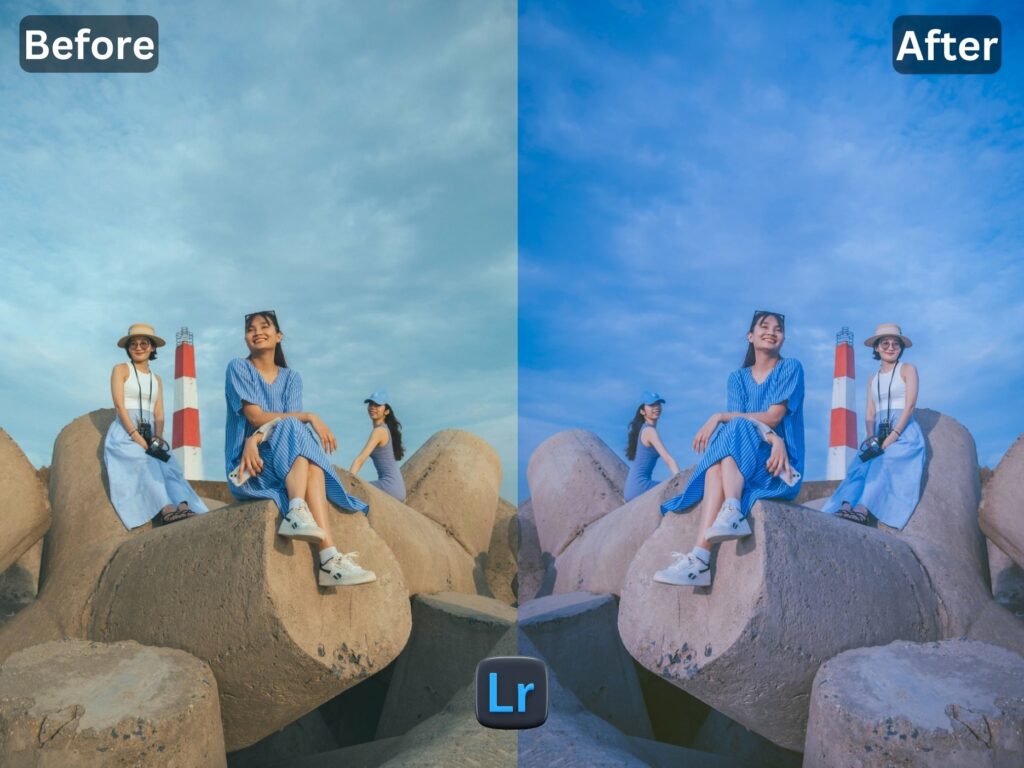 Blue Insta Free Lightroom Preset www.EditPreset.com